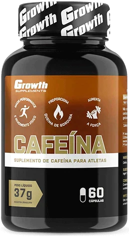 CAFEÍNA (420MG) 60 CAPS - GROWTH SUPPLEMENTS (THERMOGÊNICO) - I