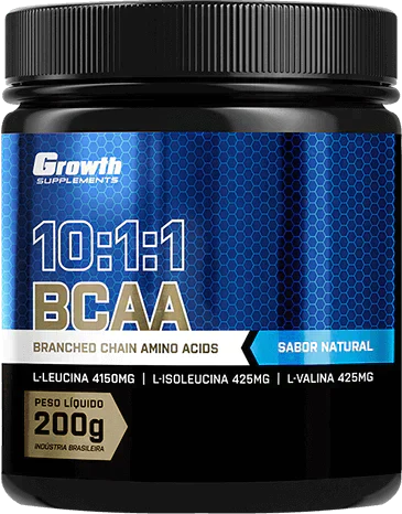 BCAA (10:1:1) (200G) (EM PÓ) - GROWTH SUPPLEMENTS - I