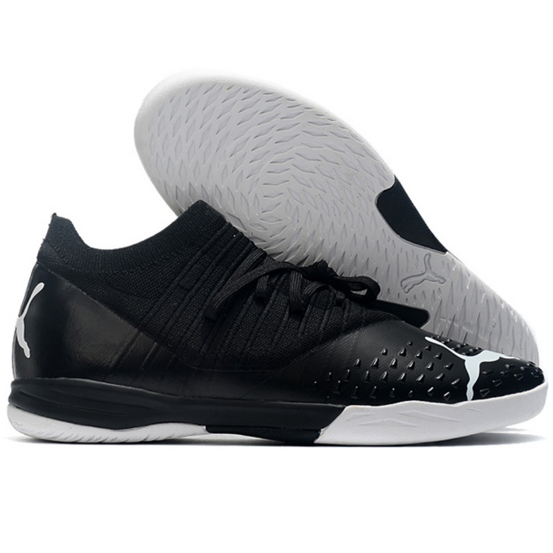 CHUTEIRA FUTSAL PUMA FUTURE Z 1.3 PRETO + BRANCO