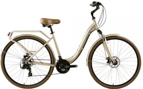 Bicicleta Groove URBAN ID Disc 21v Shimano Champagne