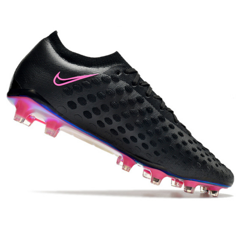 CHUTEIRA CAMPO NIKE PHANTOM ULTRA VENOM FG PRETO+ROSA