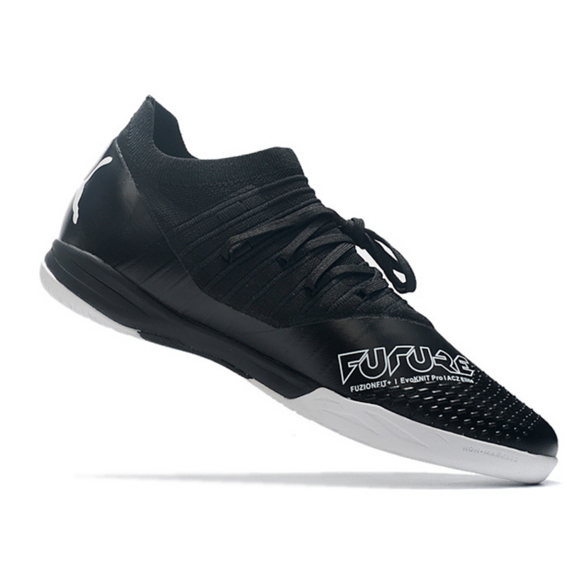 CHUTEIRA FUTSAL PUMA FUTURE Z 1.3 PRETO + BRANCO