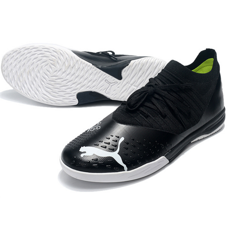 CHUTEIRA FUTSAL PUMA FUTURE Z 1.3 PRETO + BRANCO