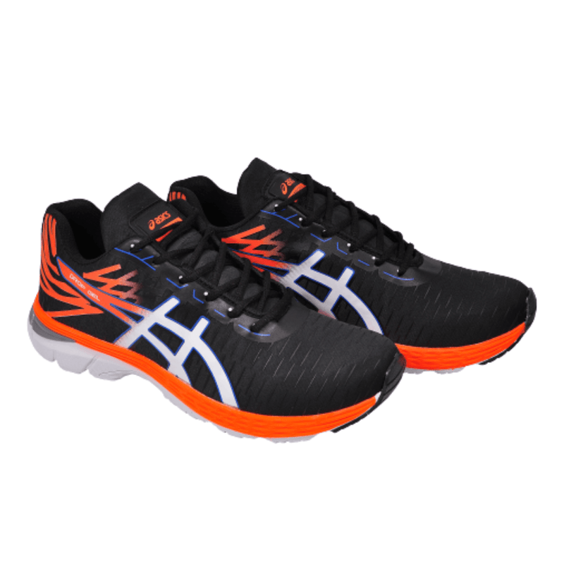 TÊNIS ASICS GEL MASCULINO PRETO/LARANJA