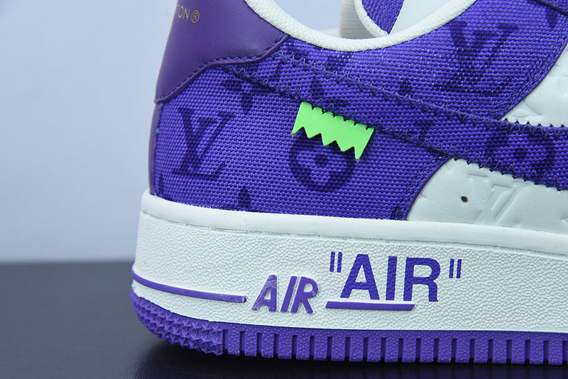 Nike Air Force 1 Low x Louis Vuitton x Off-White 'Purple'