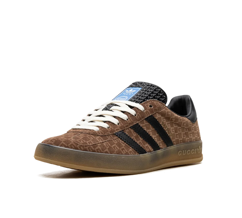 Adidas x Gucci Gazelle GG Monogram 'Brown' Marrom/Preto