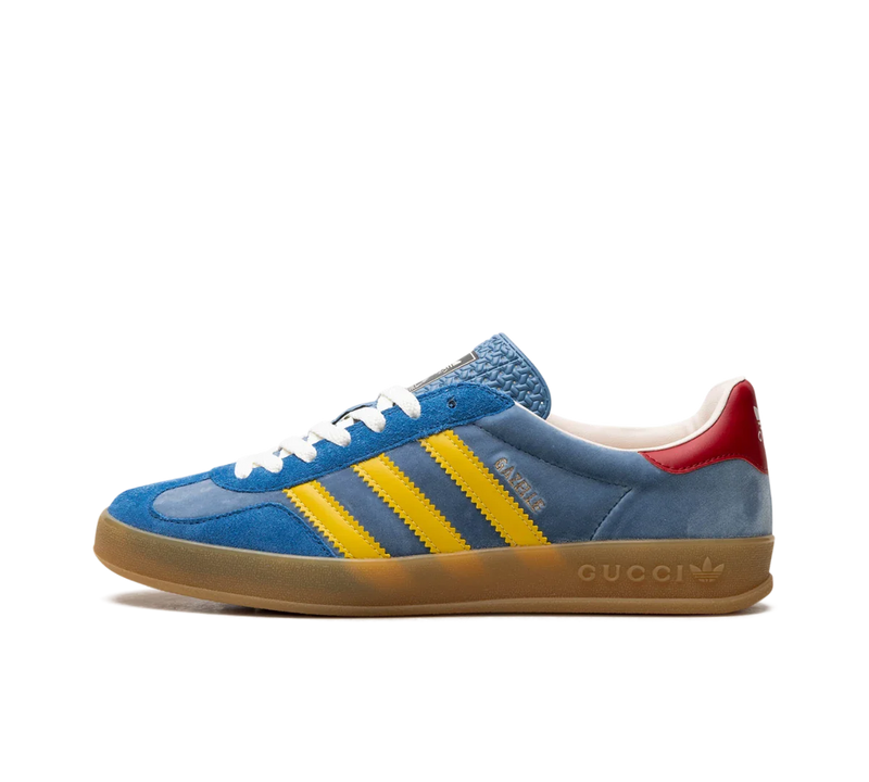 Adidas x Gucci Gazelle 'Light Blue Suede'