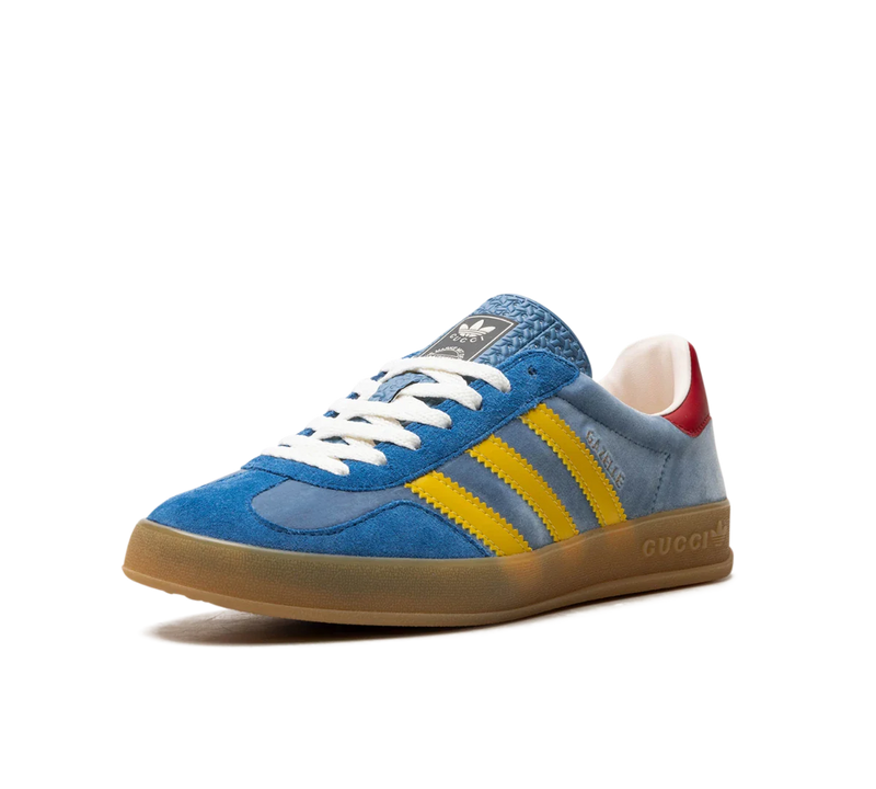 Adidas x Gucci Gazelle 'Light Blue Suede'