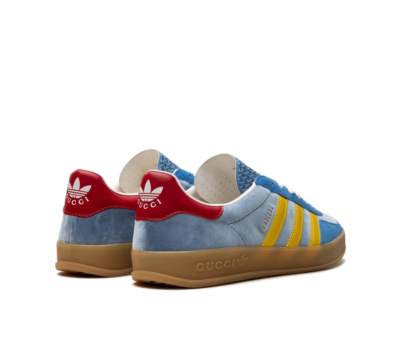 Adidas x Gucci Gazelle 'Light Blue Suede'