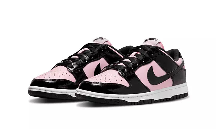 Dunk Low Black Patent Pink