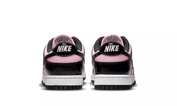 Dunk Low Black Patent Pink