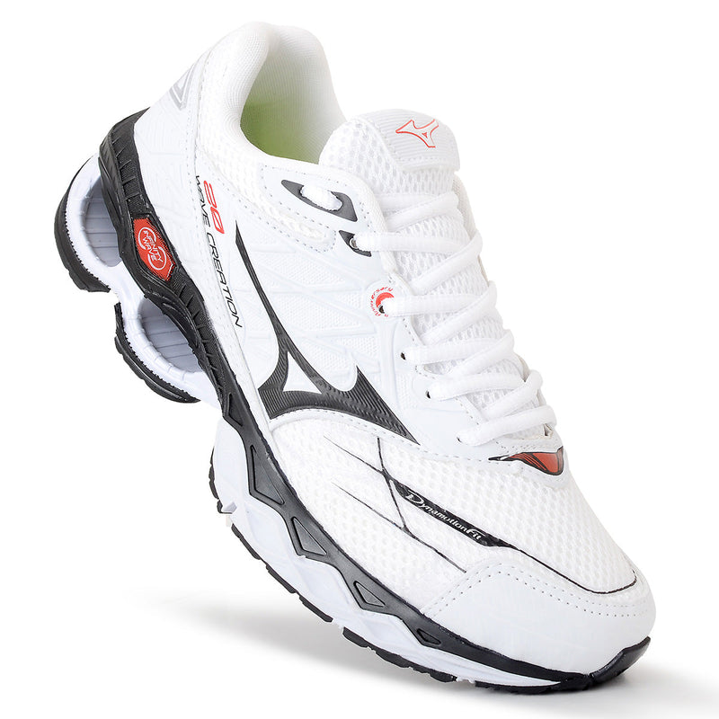 COMBO 2 Pares Asics Revelation PRETO/CINZA + Mizuno BRANCO