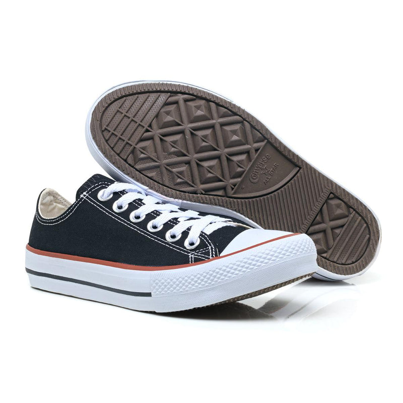 Combo 2 pares All Star Convencional Preto+Branco