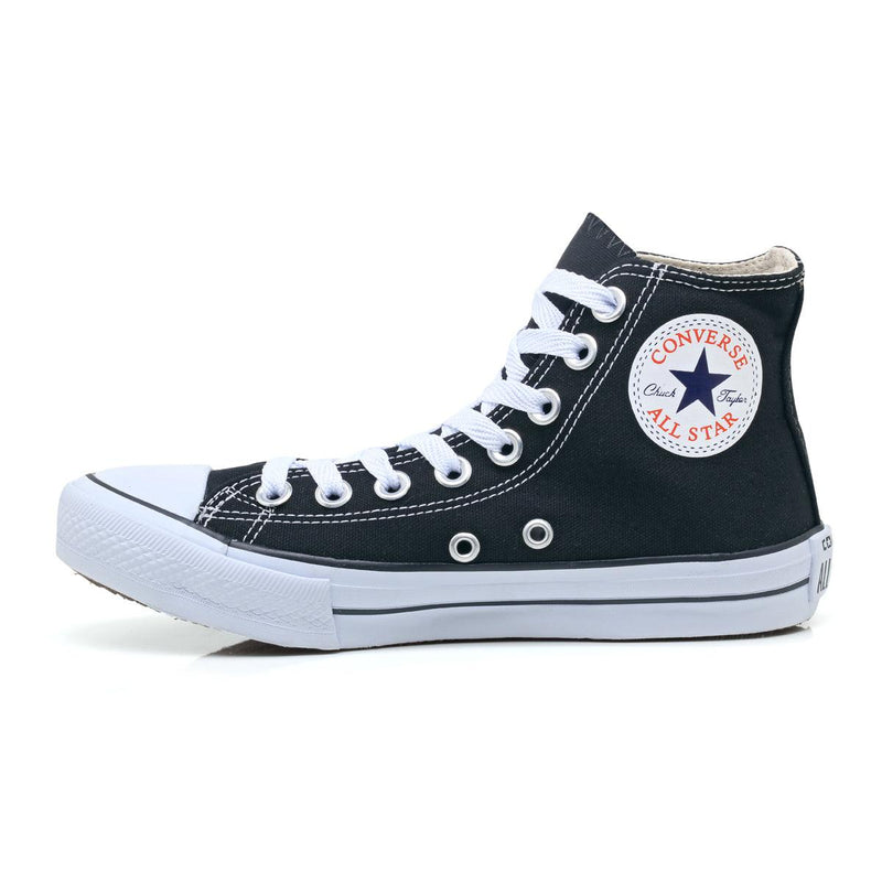 Combo 2 pares All Star cano alto Preto+Vermelho