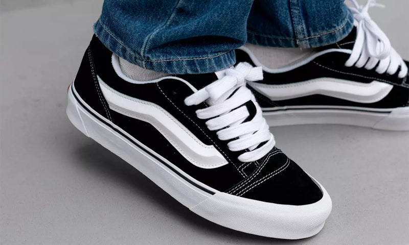 Vans Knu Skool Black White