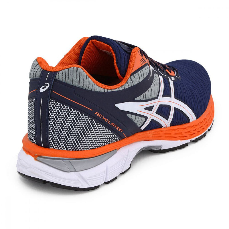 COMBO 2 Pares Asics Revelation MARINHO/LARANJA + Mizuno AZUL