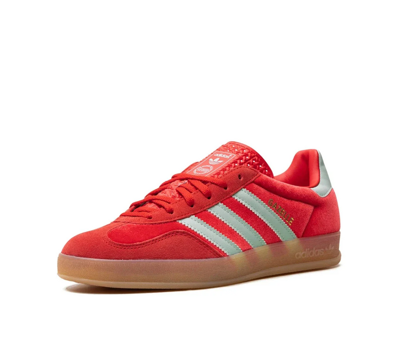 Adidas Gazelle Indoor 'Better Scarlet Hazy Green' Vermelho