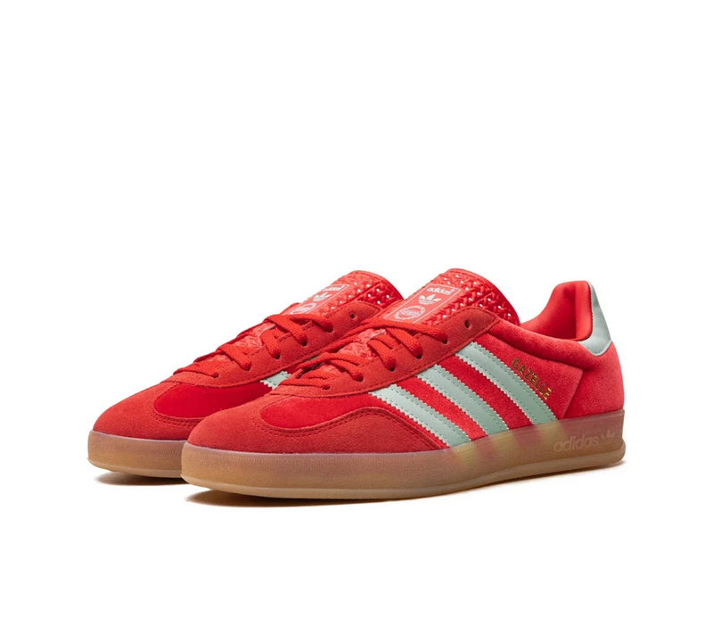 Adidas Gazelle Indoor 'Better Scarlet Hazy Green' Vermelho