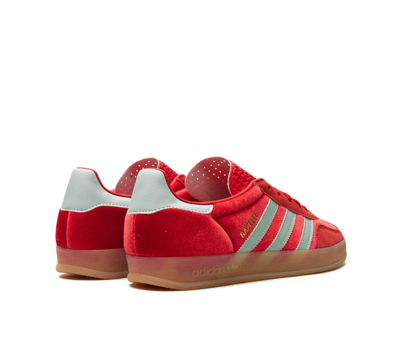 Adidas Gazelle Indoor 'Better Scarlet Hazy Green' Vermelho