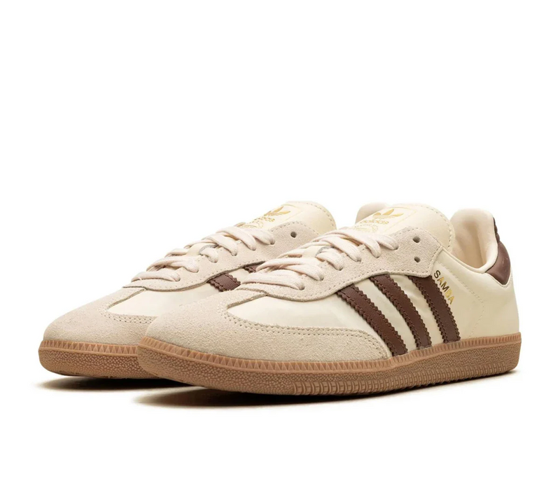 Adidas Samba 'Cream White Preloved Brown' Creme/Marrom