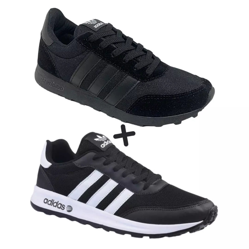 2 Pares Tênis Adidas Neo Feminino COMPRE 1 LEVE 2 + Frete Grátis