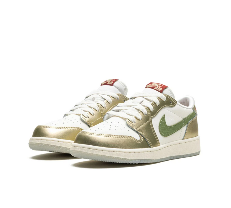 Air Jordan 1 Low 'Year of the Dragon' Branco/Dourado