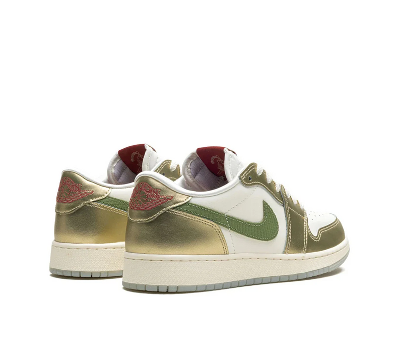 Air Jordan 1 Low 'Year of the Dragon' Branco/Dourado