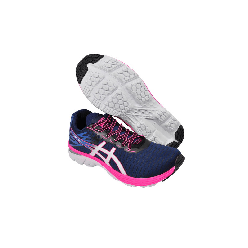 TÊNIS ASICS GEL FEMININO MARINHO/ROSA