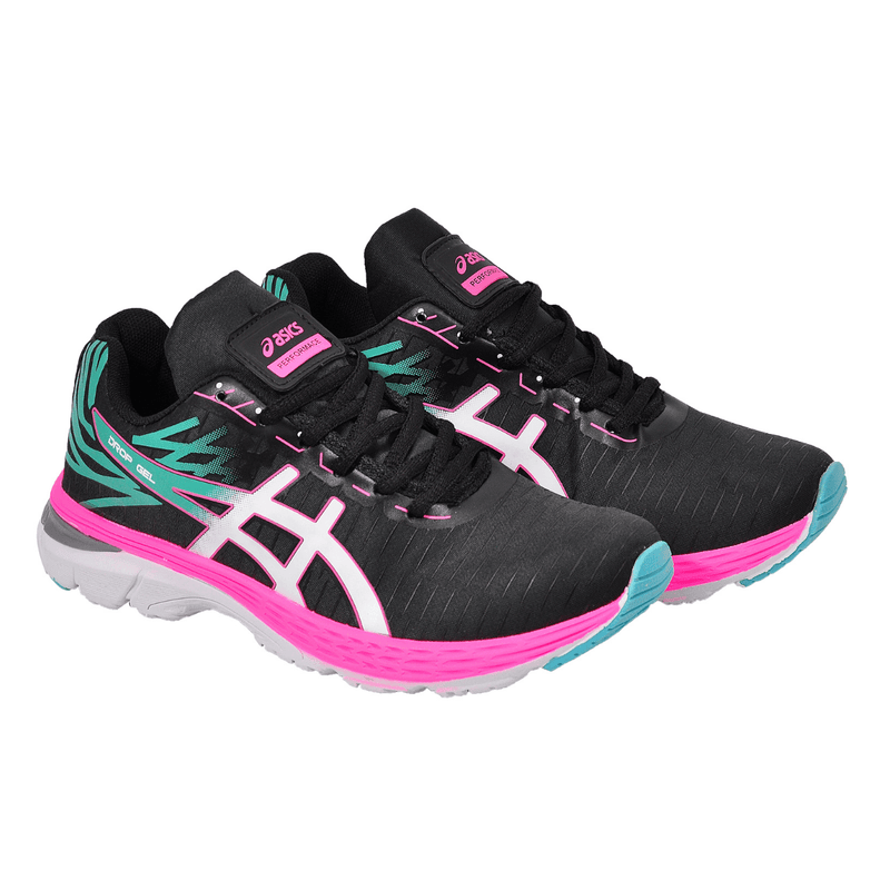 TÊNIS ASICS GEL FEMININO MARINHO/ROSA