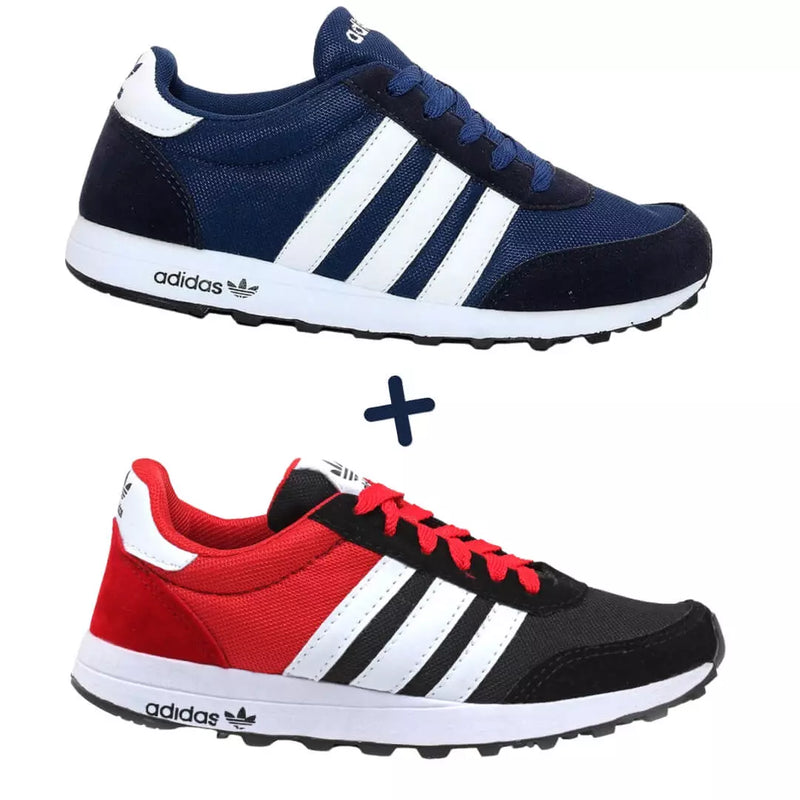 2 Pares Tênis Adidas Neo Masculino COMPRE 1 LEVE 2 + Frete Grátis